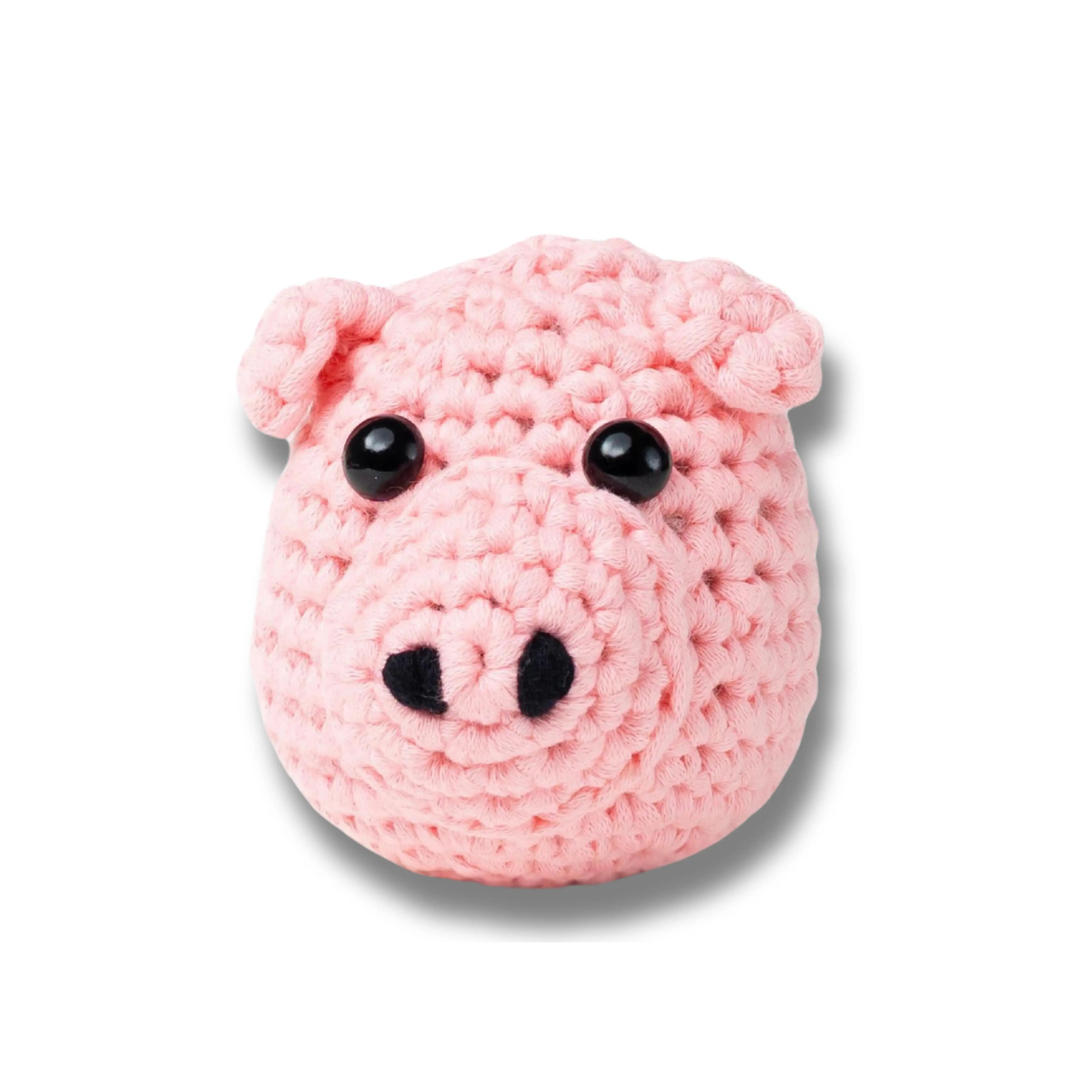 Pipo le Cochon - Kit crochet débutant- The Stitch Man - Crochet débutant amigurumi
