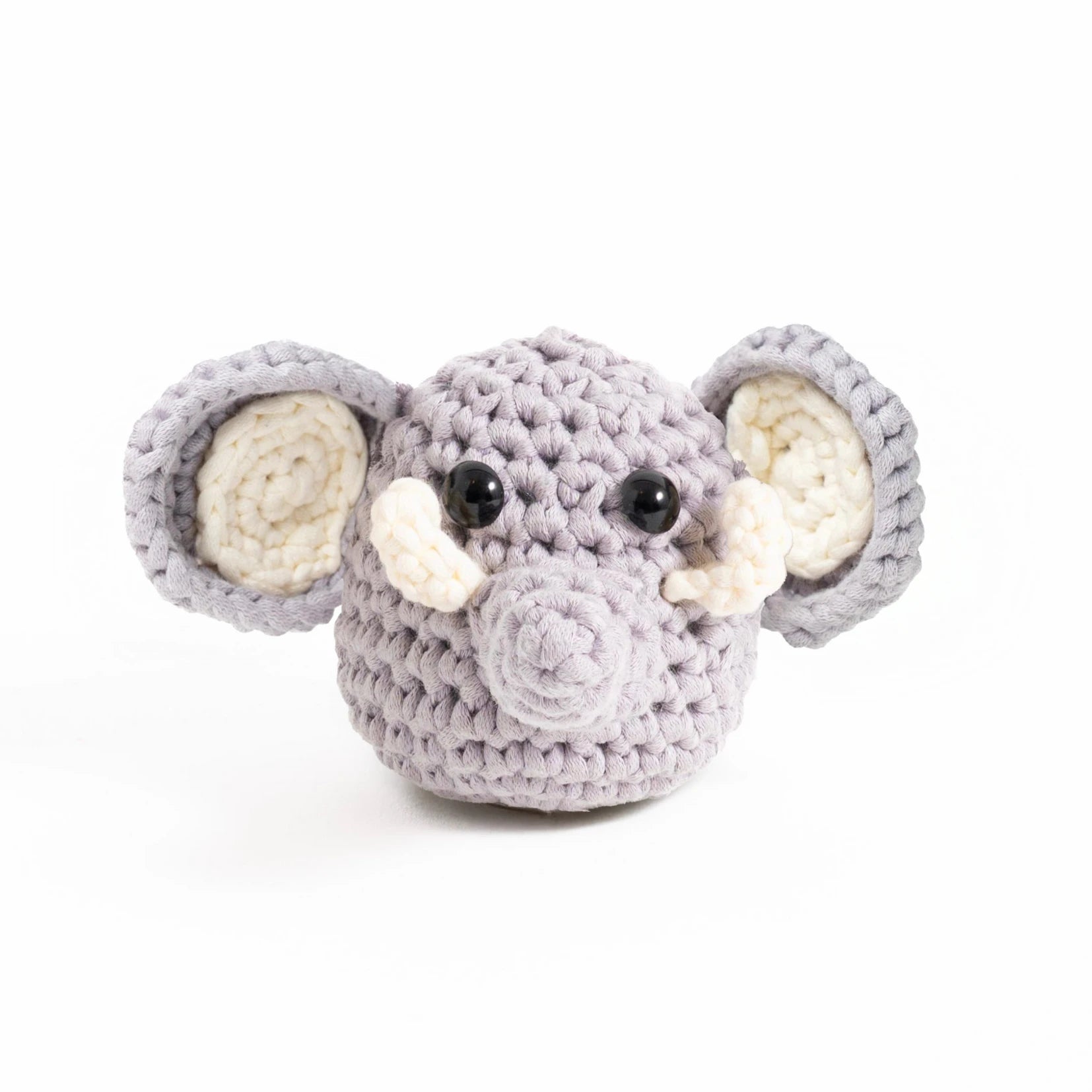 Trompette l'Eléphant - Kit crochet débutant- The Stitch Man - Crochet débutant amigurumi
